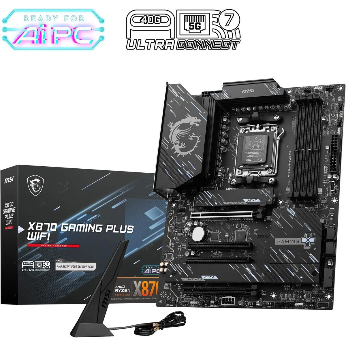 Motherboard MSI X870 GAMING PLUS WiFi AM5 ATX