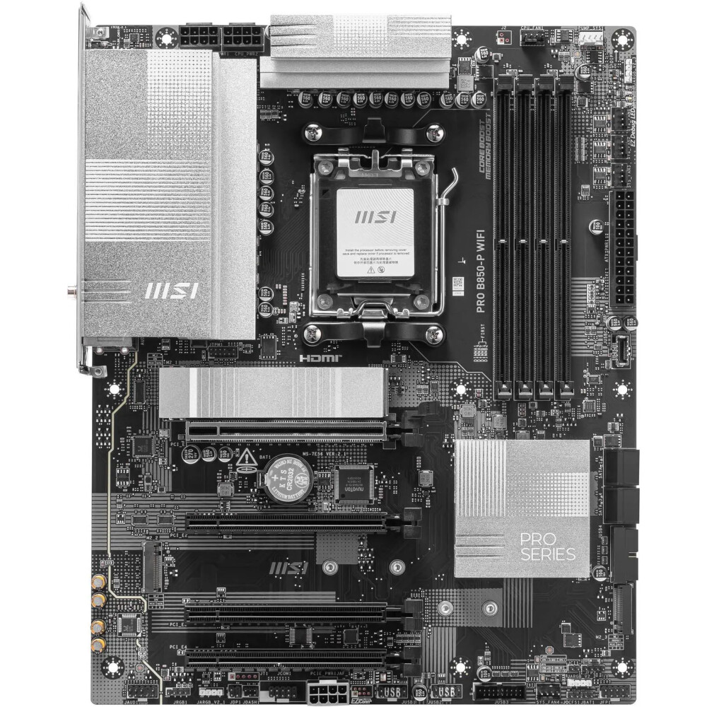 Motherboard MSI PRO B850-P WiFi AM5 ATX - Imagen 2
