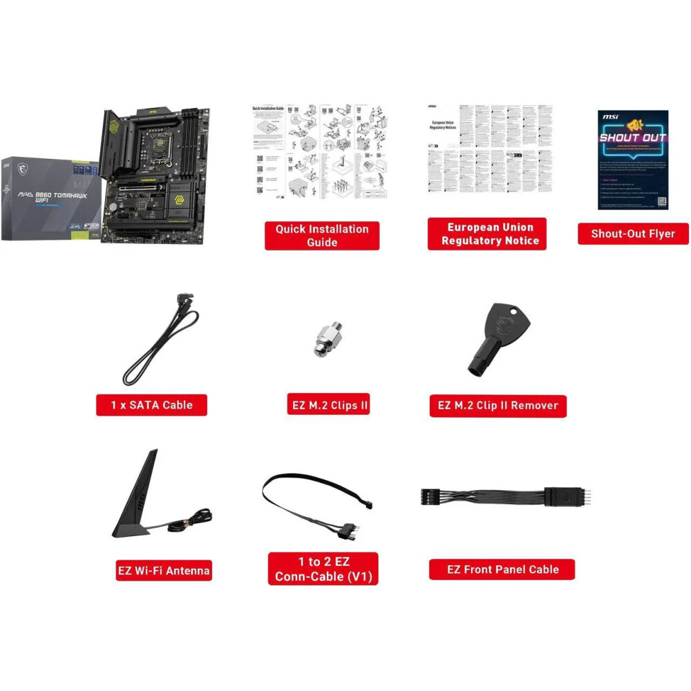 Motherboard MSI MAG B860 TOMAHAWK WIFI Socket LGA 1851 ATX - Imagen 7