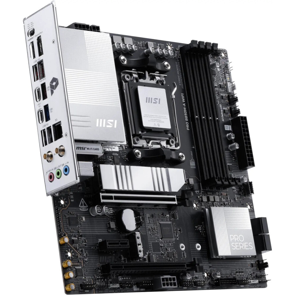 Motherboard MSI PRO B850M-A WIFI Socket AM5 Micro ATX - Imagen 5