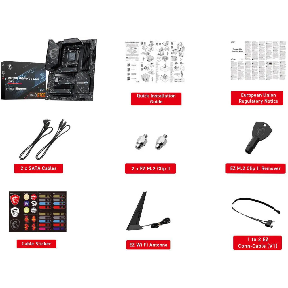Motherboard MSI X870E GAMING PLUS WiFi Socket AM5 ATX - Imagen 5