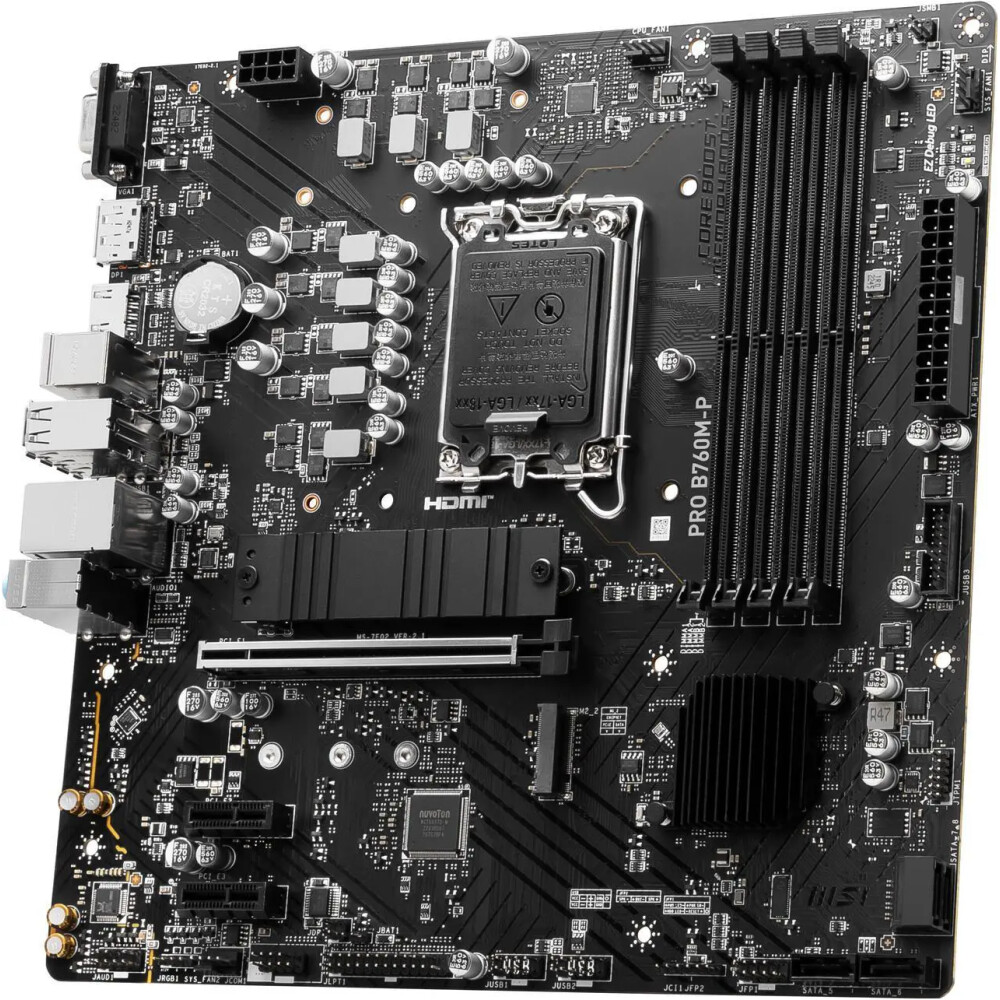 Motherboard MSI PRO B760M-P Socket LGA 1700 Micro ATX - Imagen 4