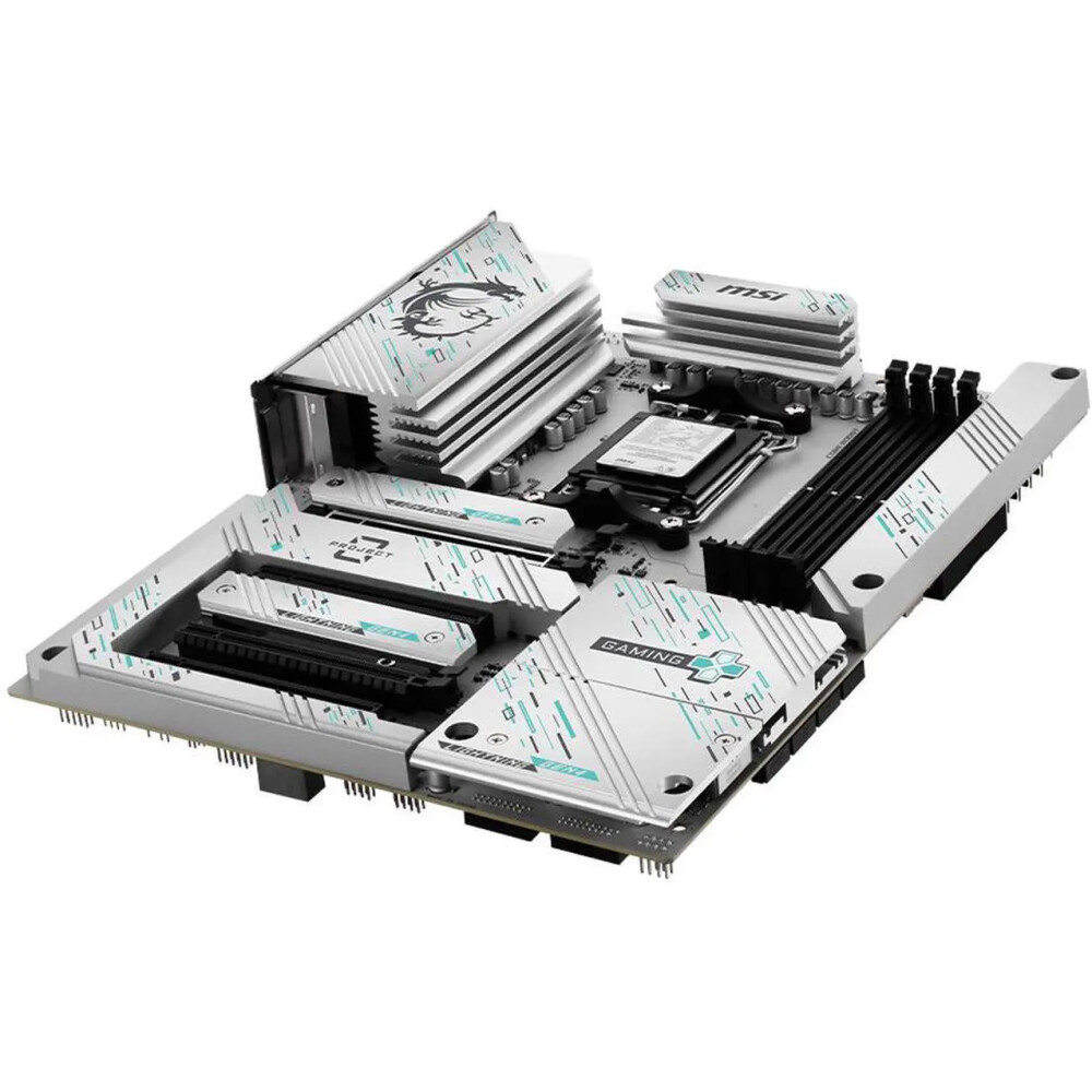 Motherboard MSI B850 GAMING PLUS WiFi PZ Socket AM5 ATX (Back‑Connect) - Imagen 4