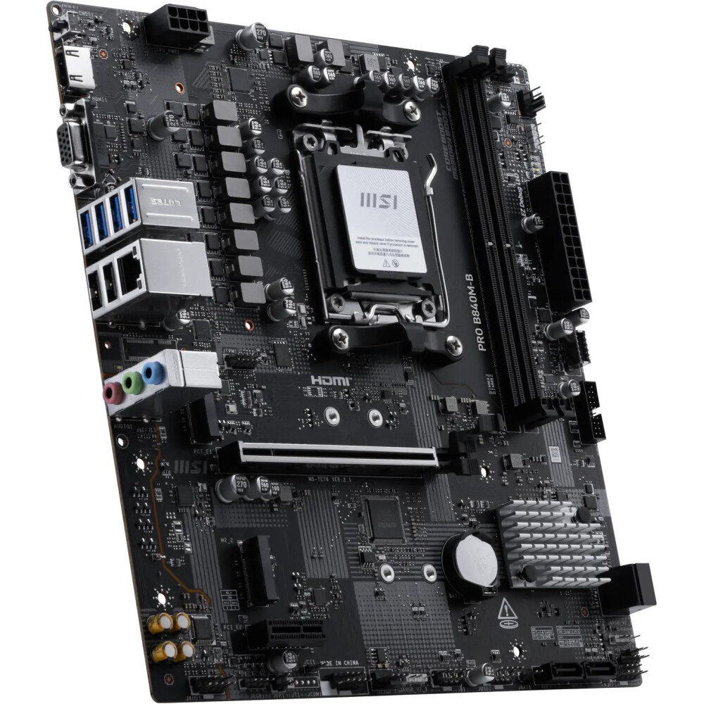 Motherboard MSI PRO B840M-B Socket AM5 Micro ATX - Imagen 4