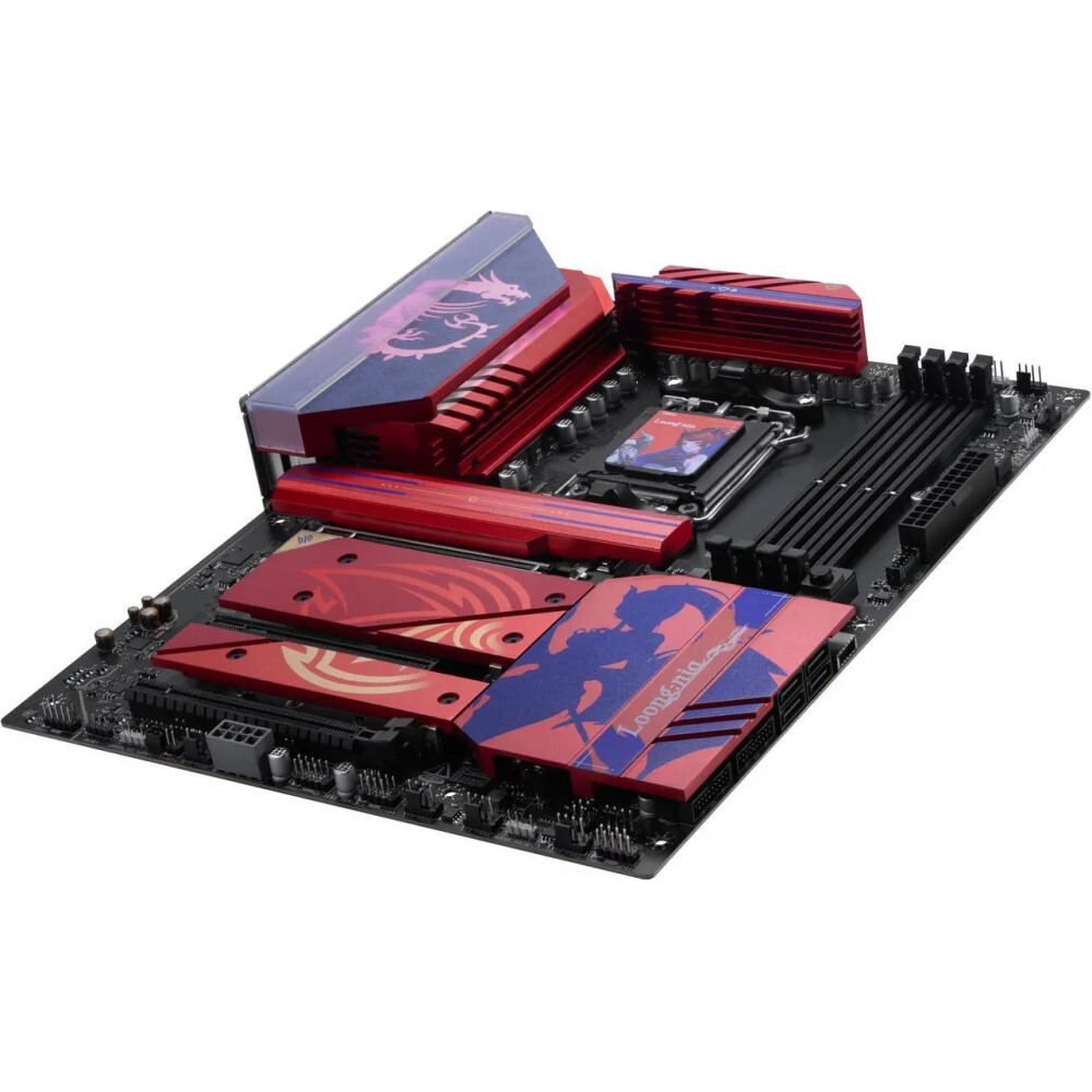 Motherboard MSI B850 MLG Edition Socket AM5 ATX - Imagen 3
