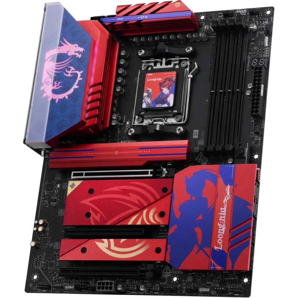 Motherboard MSI B850 MLG Edition Socket AM5 ATX - Imagen 4