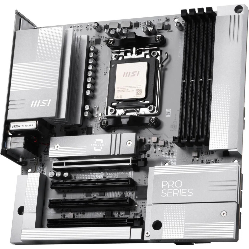 Motherboard MSI PRO B850M-A WIFI PZ Socket AM5 Micro ATX - Imagen 6
