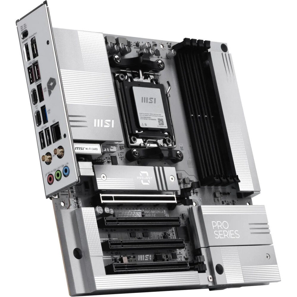 Motherboard MSI PRO B850M-A WIFI PZ Socket AM5 Micro ATX - Imagen 7