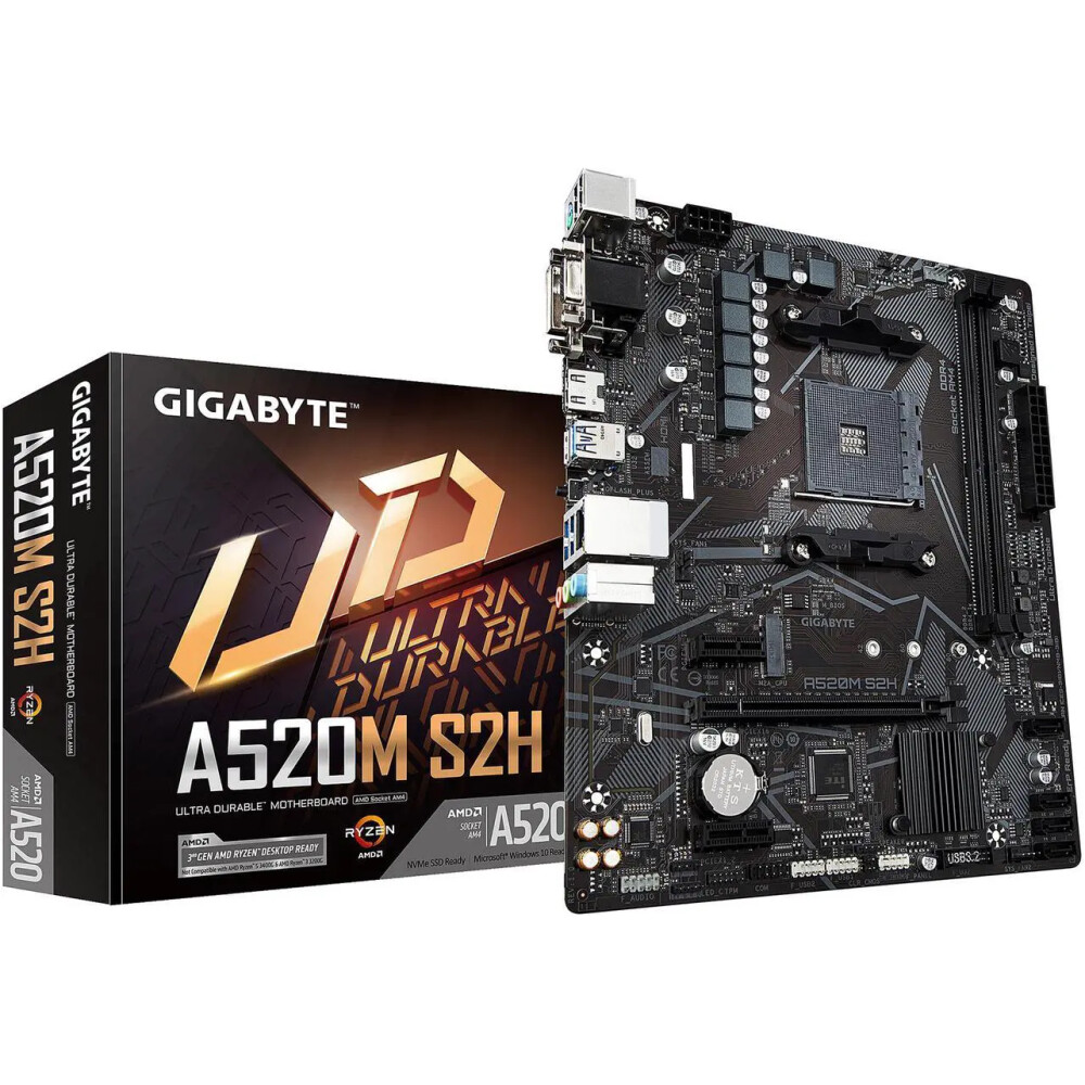 Motherboard GIGABYTE A520M S2H Socket AM4 Micro ATX - Imagen 6