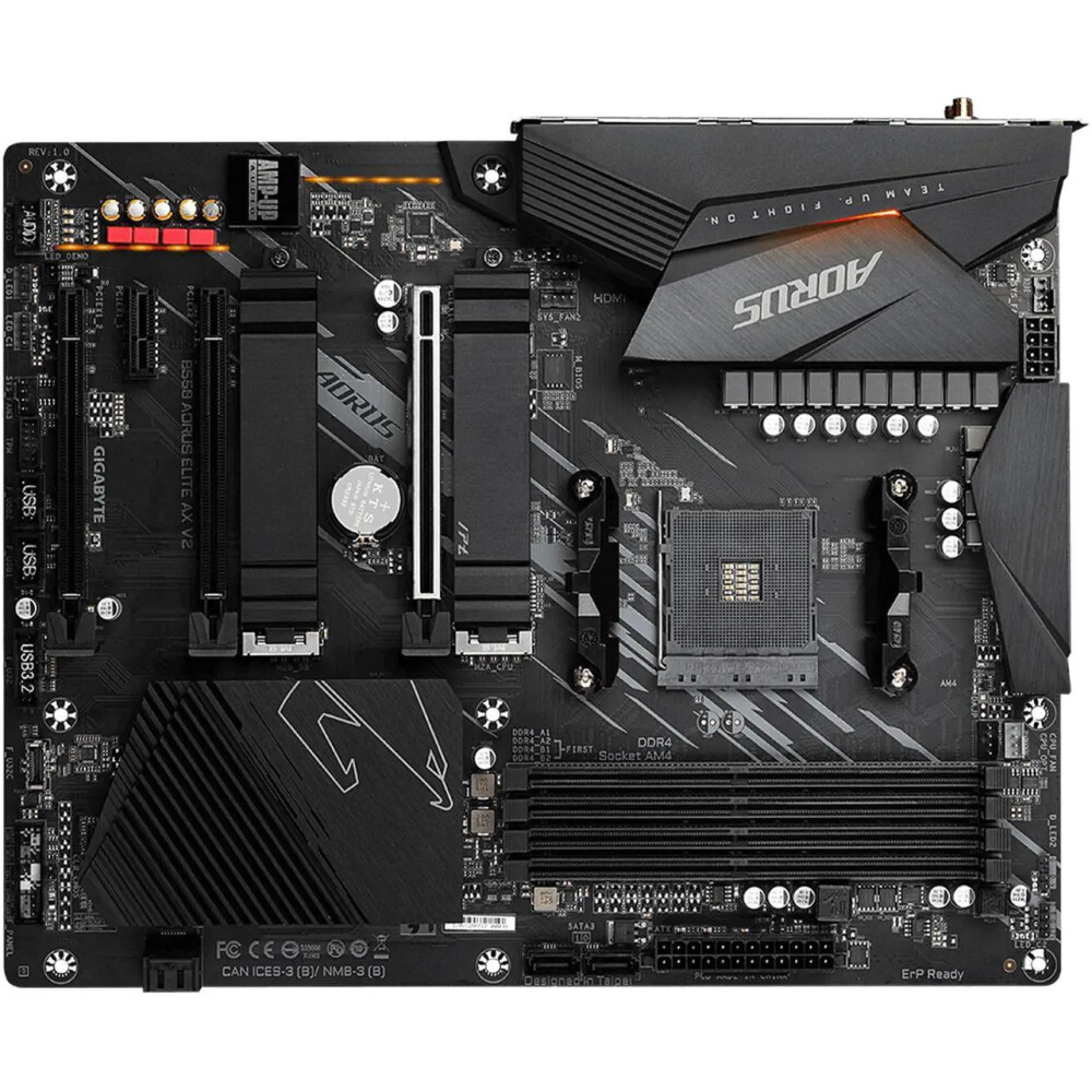 Motherboard GIGABYTE B550 AORUS ELITE AX V2 Socket AM4 ATX - Imagen 3