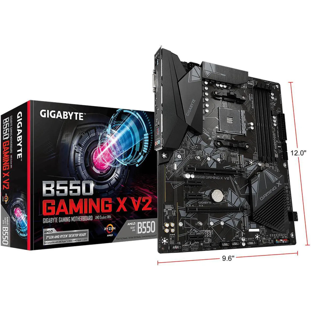Motherboard GIGABYTE B550 GAMING X V2 Socket AM4 ATX - Imagen 9