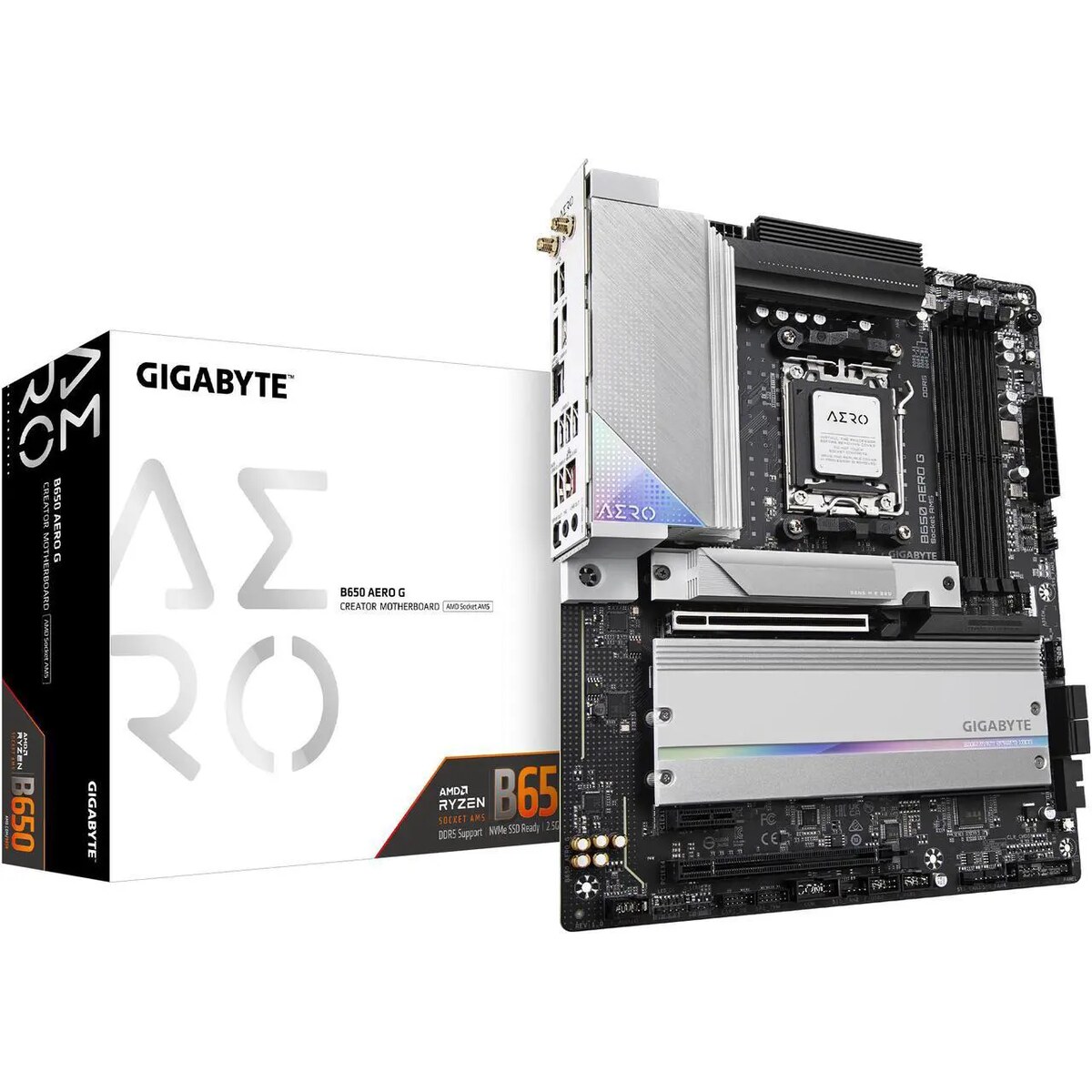 Motherboard GIGABYTE B650 AERO G Socket AM5 ATX