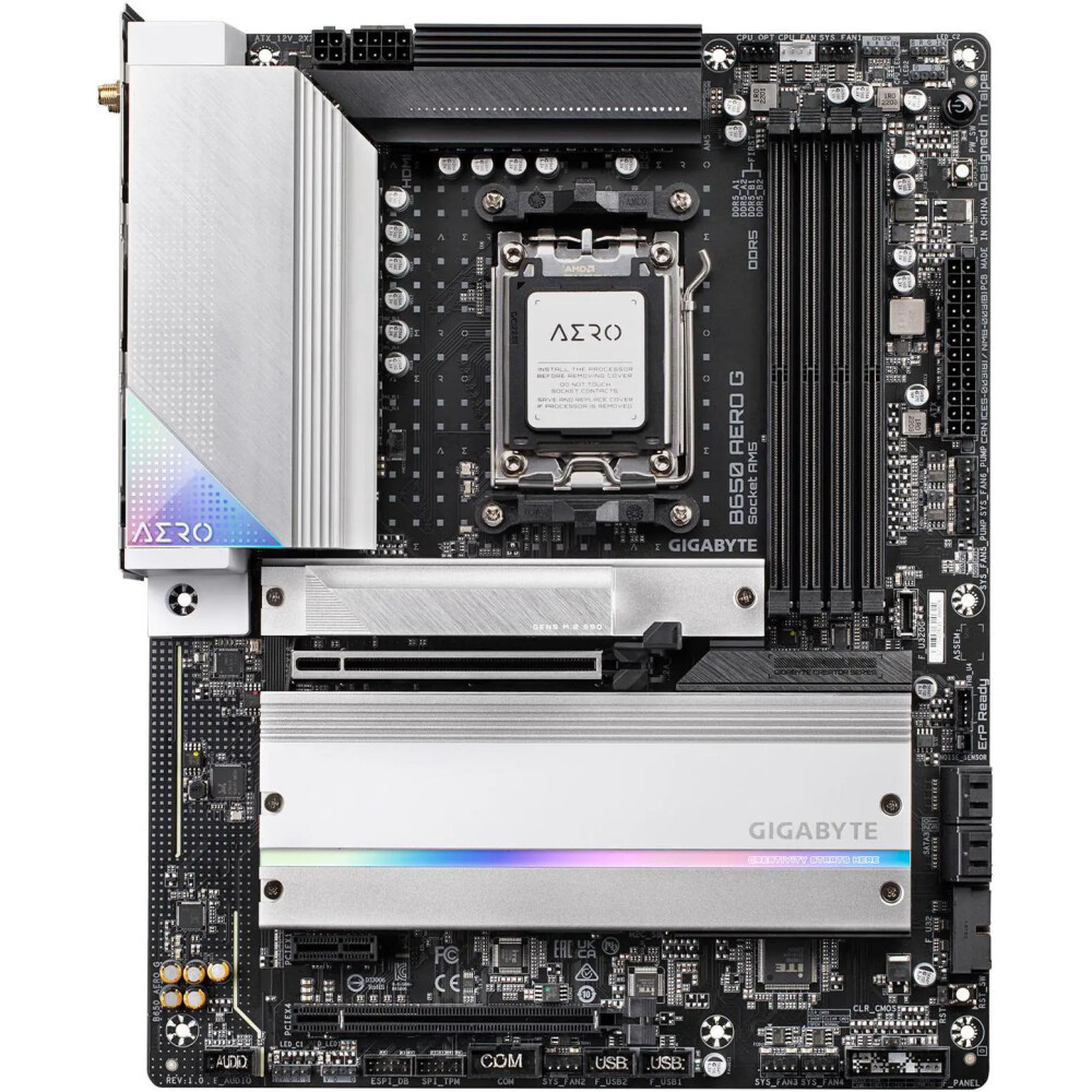 Motherboard GIGABYTE B650 AERO G Socket AM5 ATX - Imagen 3