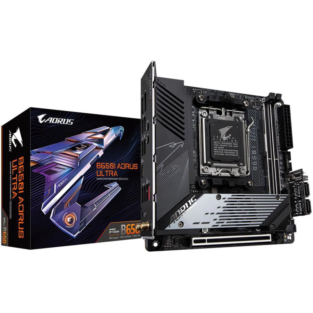 Motherboard GIGABYTE B650I AORUS ULTRA Socket AM5 Mini ITX - Imagen 1