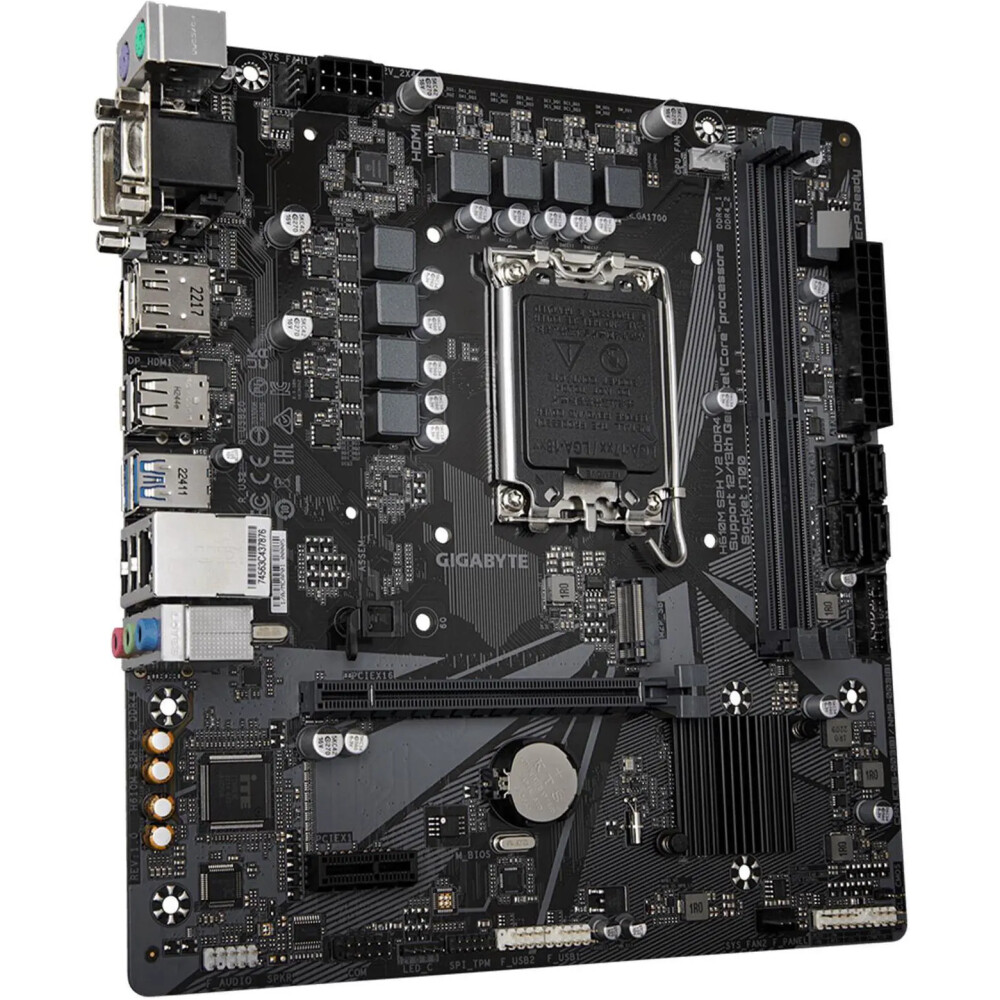 Motherboard GIGABYTE H610M S2H V2 DDR4 Socket LGA 1700 Micro ATX - Imagen 3