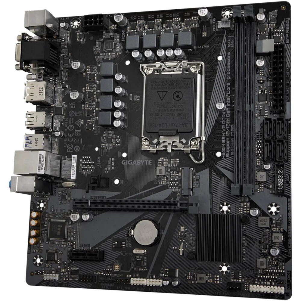 Motherboard GIGABYTE H610M S2H V2 DDR4 Socket LGA 1700 Micro ATX - Imagen 5