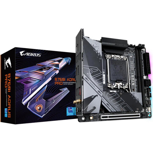 Motherboard GIGABYTE B760I AORUS PRO Socket LGA1700 Mini ITX
