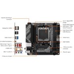 Motherboard GIGABYTE A620I AX Socket AM5 Mini ITX - Imagen 6