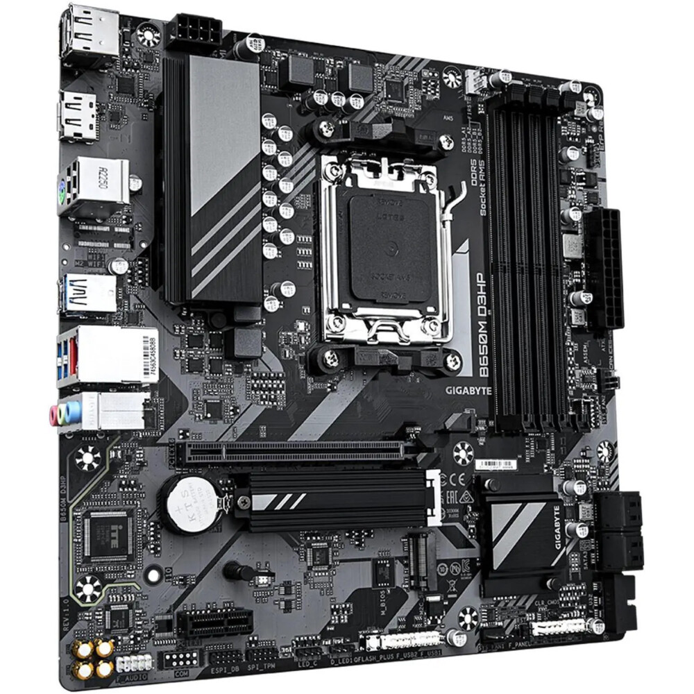 Motherboard GIGABYTE B650M D3HP Socket AM5 Micro ATX - Imagen 3