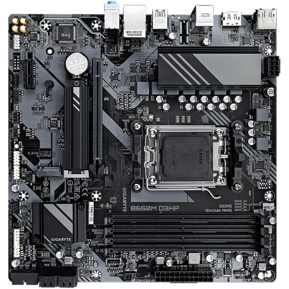Motherboard GIGABYTE B650M D3HP Socket AM5 Micro ATX - Imagen 4