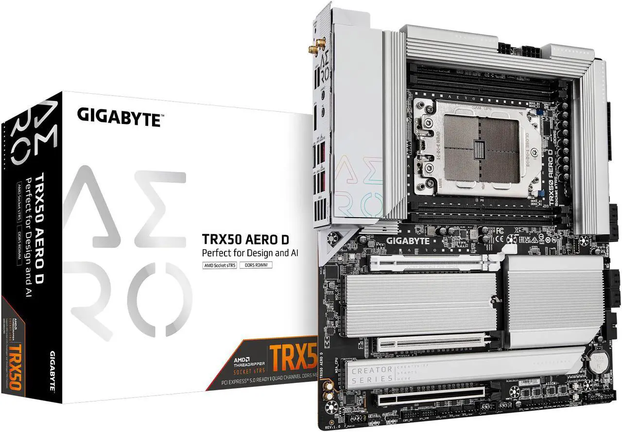 13-145-484-01.webp Motherboard GIGABYTE TRX50 AERO D Socket sTR5 E-ATX - Imagen 1