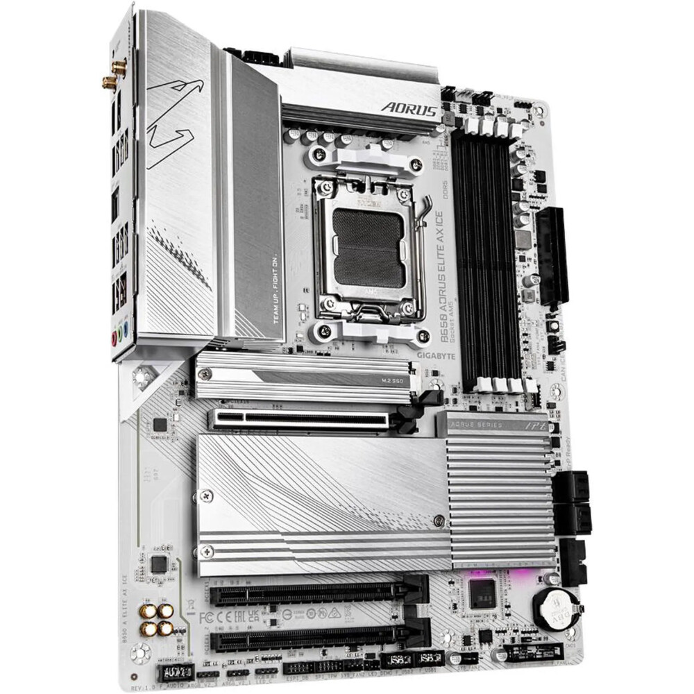 Motherboard GIGABYTE B650 AORUS ELITE AX ICE Socket AM5 ATX - Imagen 4