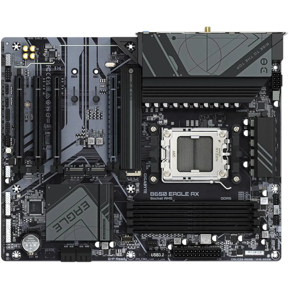 Motherboard GIGABYTE B650 EAGLE AX Socket AM5 ATX - Imagen 6