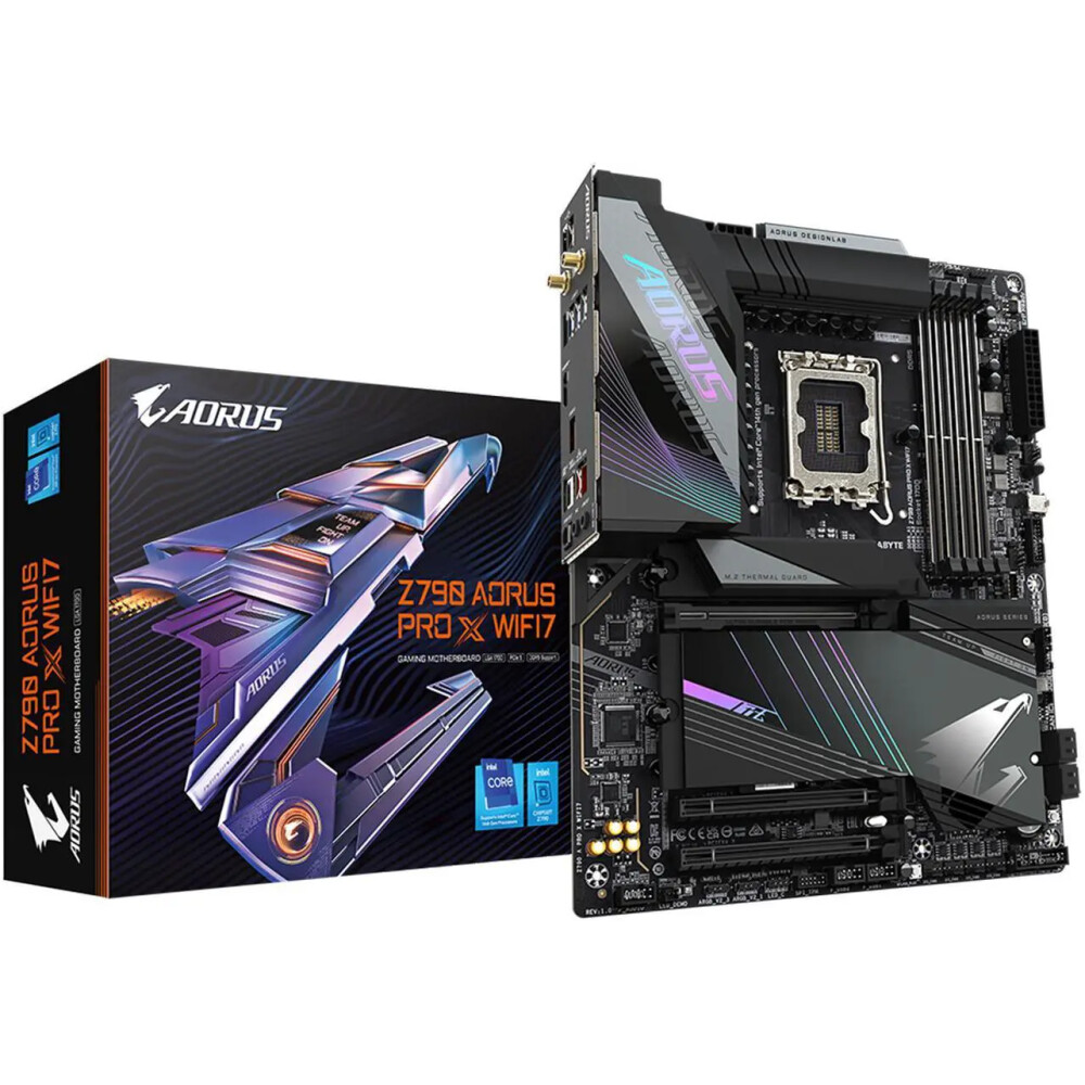 Motherboard GIGABYTE Z790 AORUS PRO X WIFI7 Socket LGA1700 ATX - Imagen 1