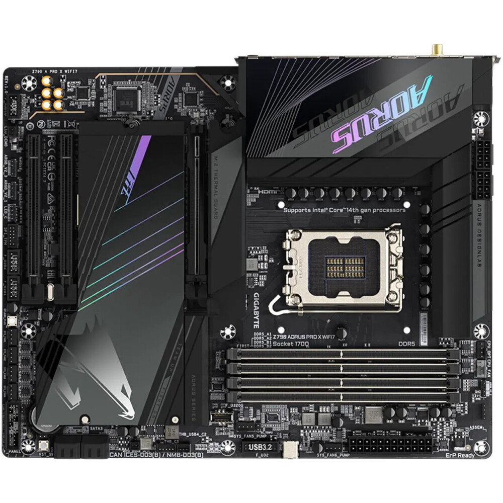 Motherboard GIGABYTE Z790 AORUS PRO X WIFI7 Socket LGA1700 ATX - Imagen 5