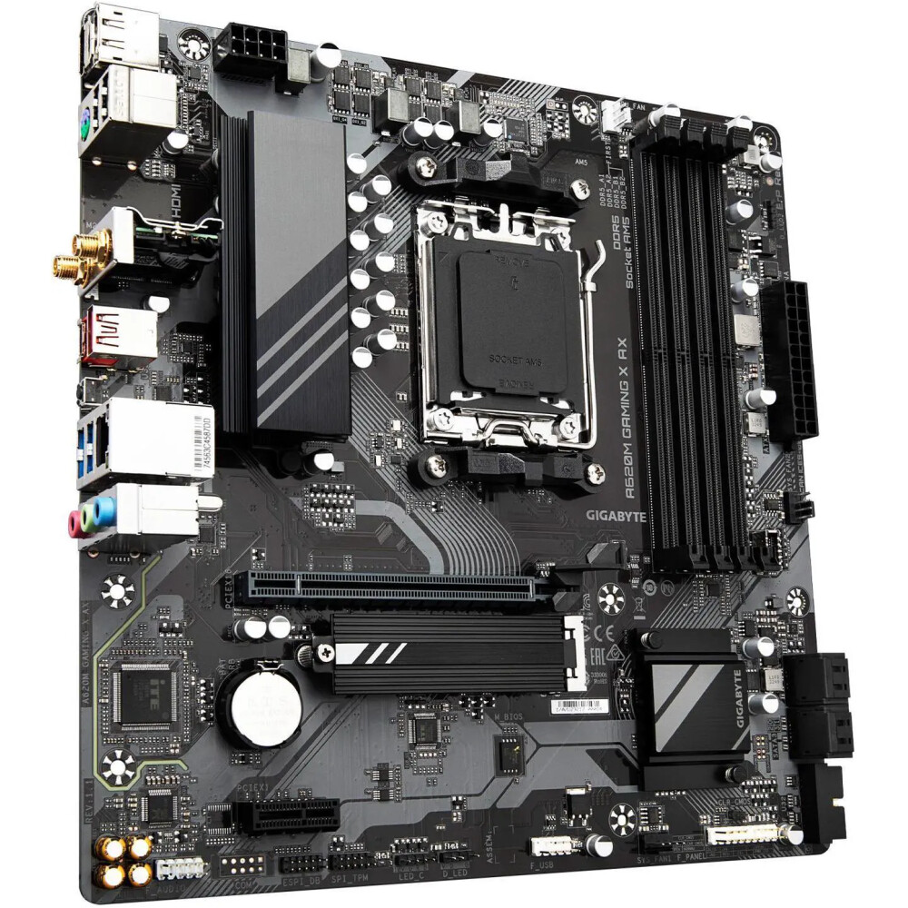 Motherboard GIGABYTE A620M GAMING X AX (Rev. 1.1) Socket AM5 (LGA 1718) Micro ATX - Imagen 3