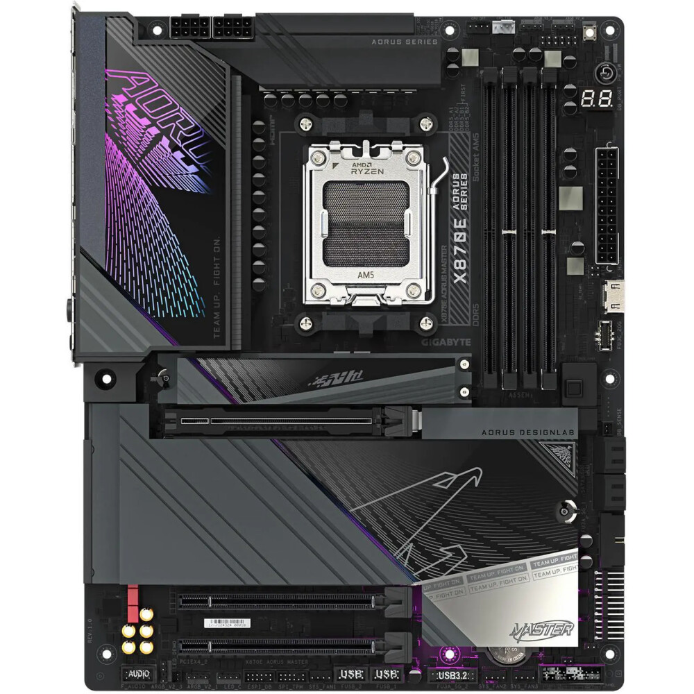 Motherboard GIGABYTE X870E AORUS MASTER Socket AM5 ATX - Imagen 2