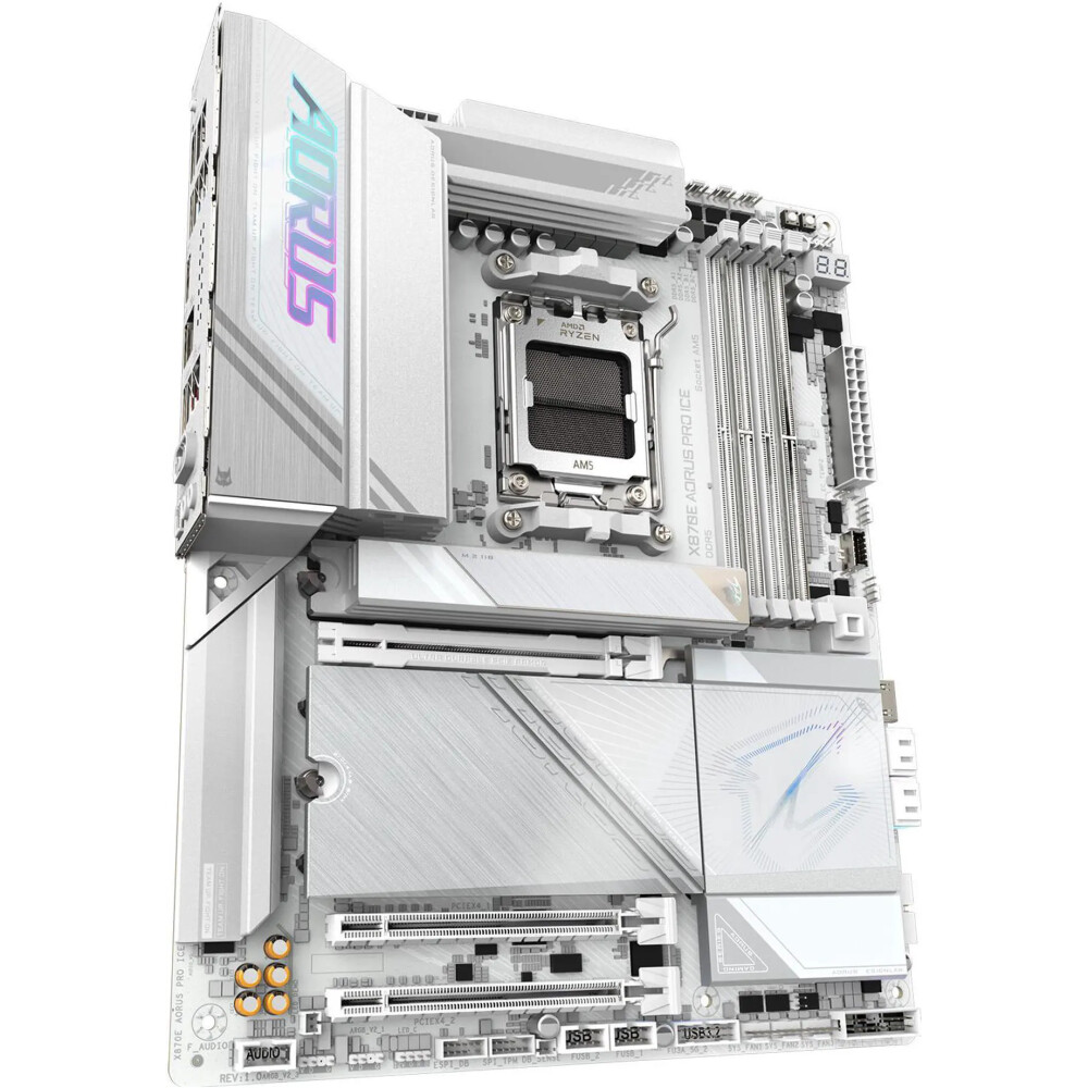 Motherboard GIGABYTE X870E AORUS PRO ICE Socket AM5 ATX - Imagen 3