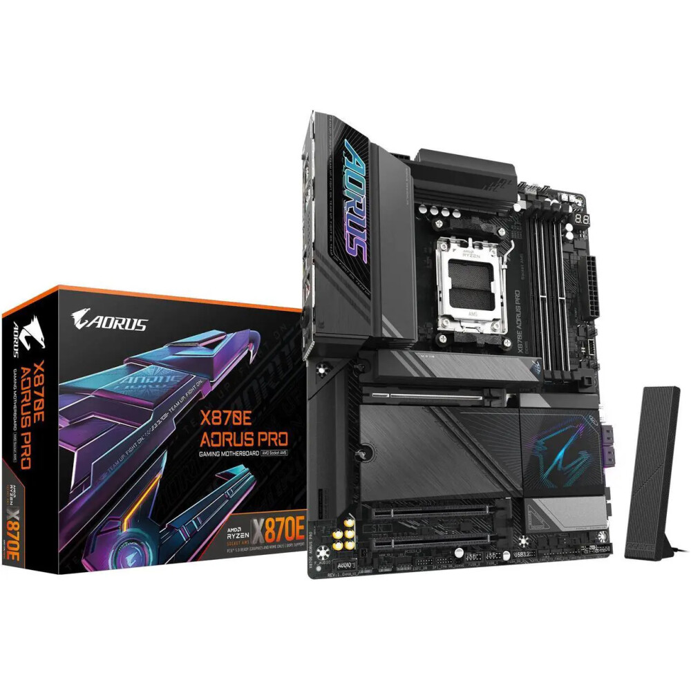Motherboard GIGABYTE X870E AORUS PRO Socket AM5 ATX - Imagen 1