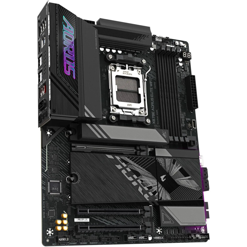 Motherboard GIGABYTE X870E AORUS ELITE WiFi 7 Socket AM5 ATX - Imagen 3