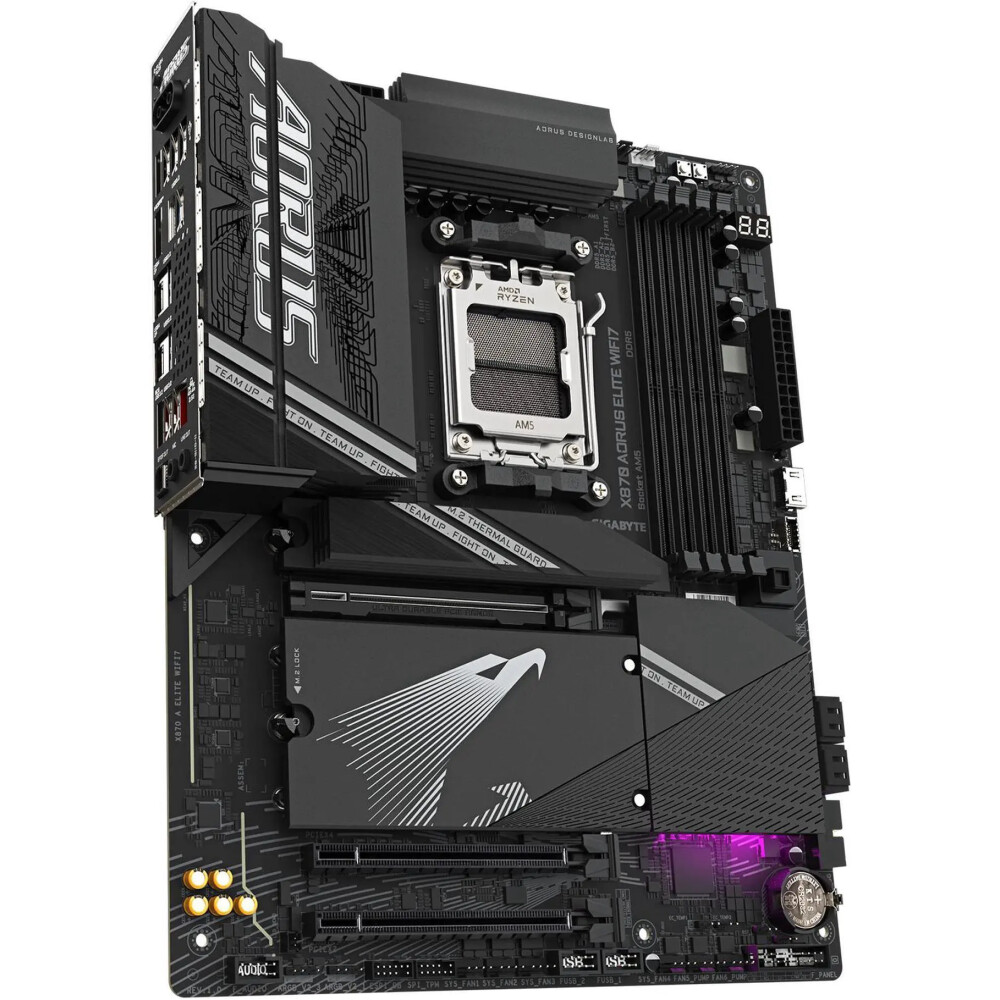 Motherboard GIGABYTE X870 AORUS ELITE WiFi 7 Socket AM5 ATX - Imagen 3