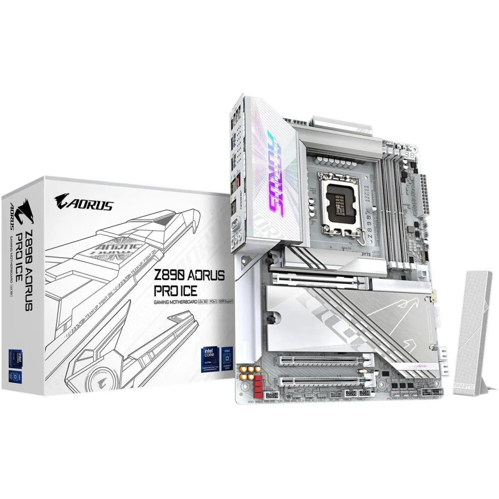 Motherboard GIGABYTE Z890 AORUS PRO ICE Socket LGA1851 ATX - Imagen 1