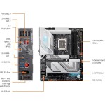 Motherboard GIGABYTE Z890 GAMING X WIFI7 Socket LGA1851 ATX - Imagen 4