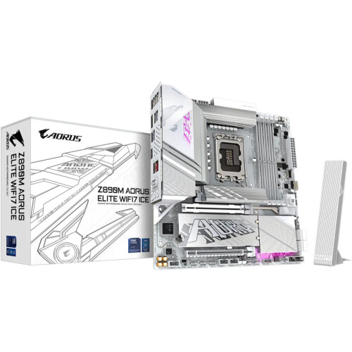 Motherboard GIGABYTE Z890M AORUS ELITE WIFI7 ICE Socket LGA1851 Micro ATX