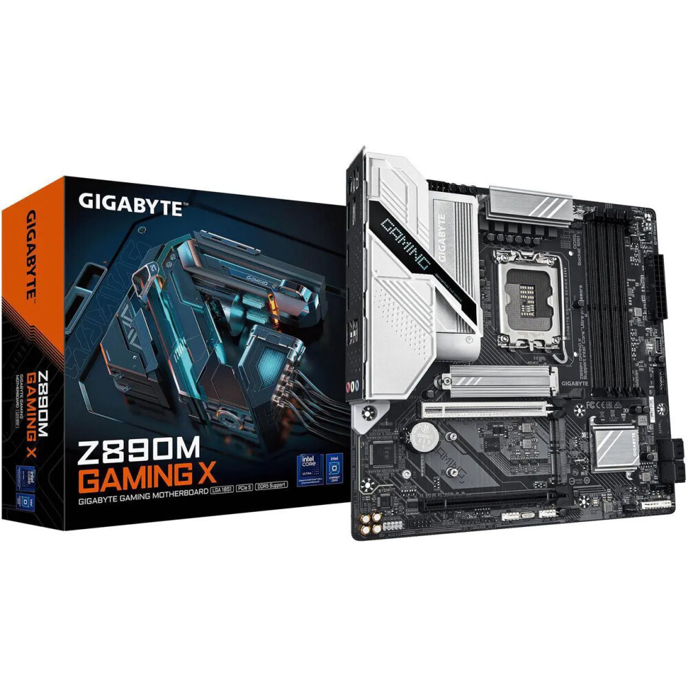Motherboard GIGABYTE Z890M GAMING X Socket LGA 1851 Micro ATX - Imagen 1