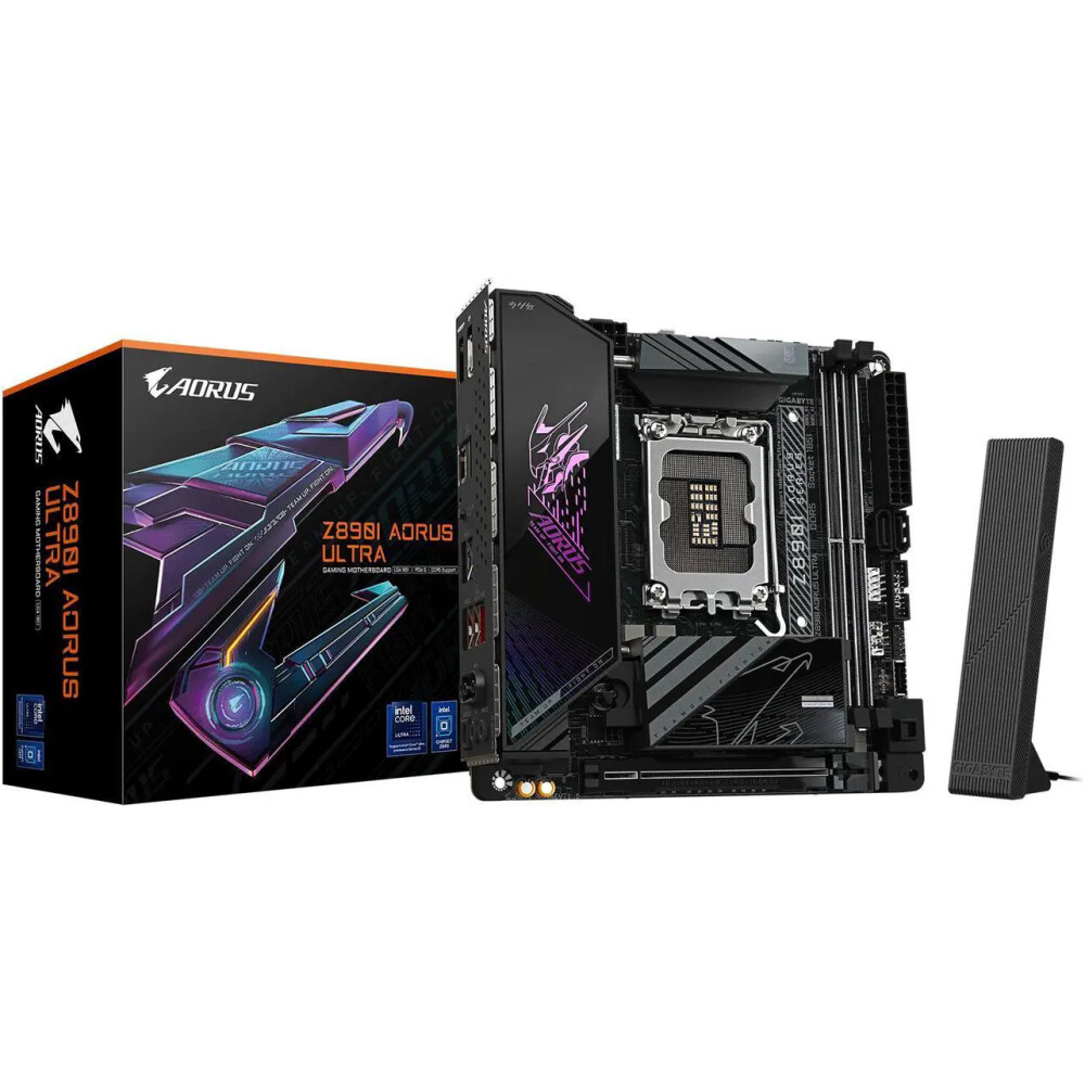 Motherboard GIGABYTE Z890I AORUS ULTRA Socket LGA1851 Mini ITX - Imagen 1