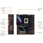Motherboard GIGABYTE X870E AORUS XTREME AI TOP Socket AM5 E‑ATX - Imagen 5