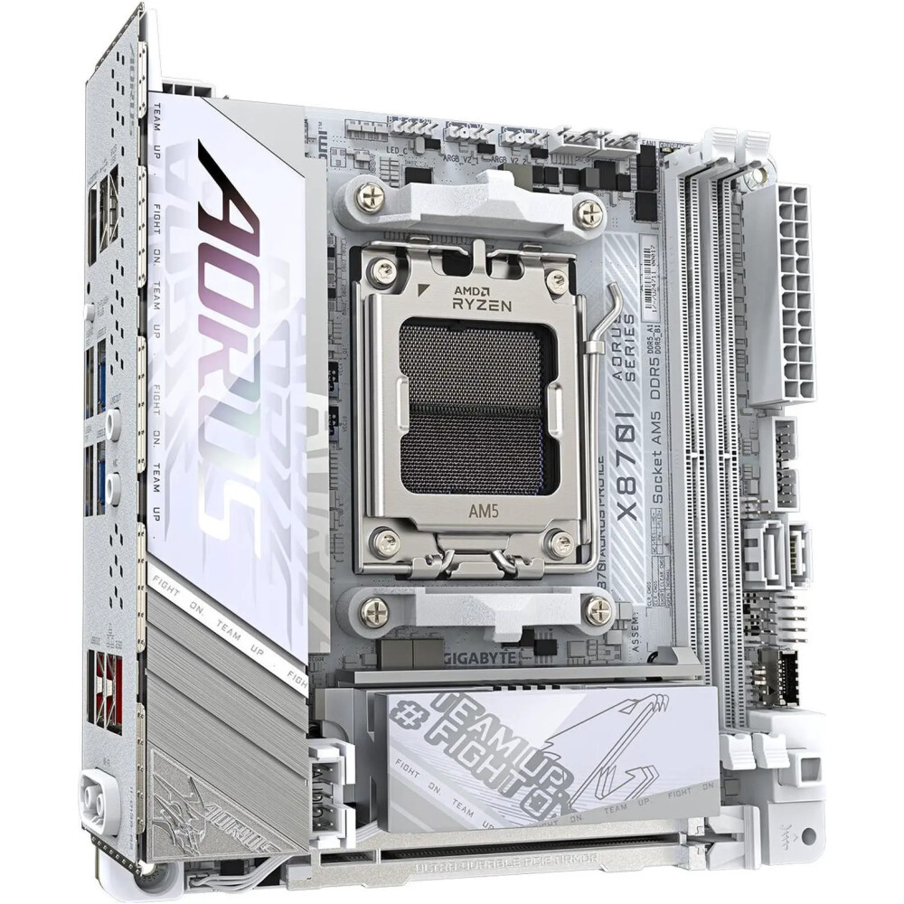 Motherboard GIGABYTE X870I AORUS PRO ICE Socket AM5 Mini ITX - Imagen 2