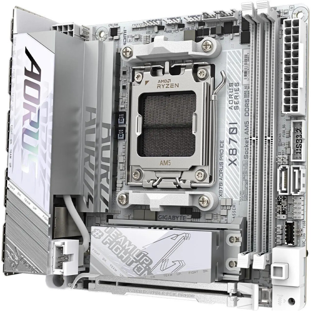 Motherboard GIGABYTE X870I AORUS PRO ICE Socket AM5 Mini ITX - Imagen 4