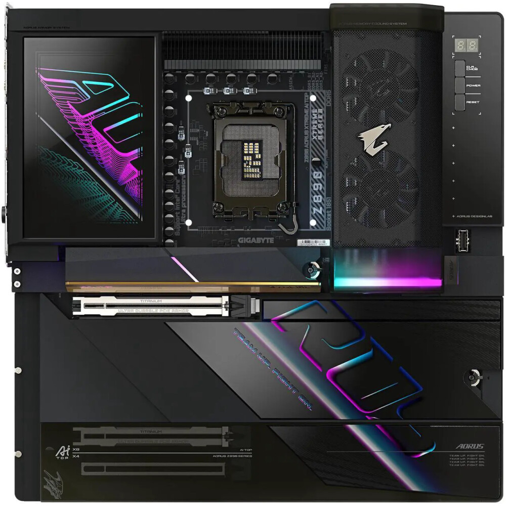 Motherboard GIGABYTE Z890 AORUS XTREME AI TOP Socket LGA1851 E-ATX - Imagen 2