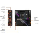 Motherboard GIGABYTE Z890 AORUS XTREME AI TOP Socket LGA1851 E-ATX - Imagen 5