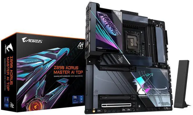 Motherboard GIGABYTE Z890 AORUS MASTER AI TOP Socket LGA1851 E-ATX