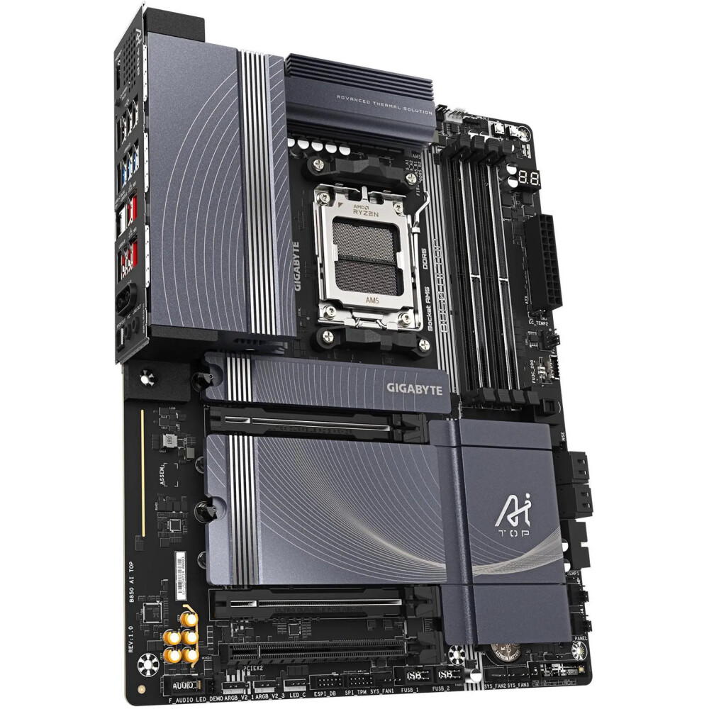 Motherboard GIGABYTE B850 AI TOP Socket AM5 ATX - Imagen 3