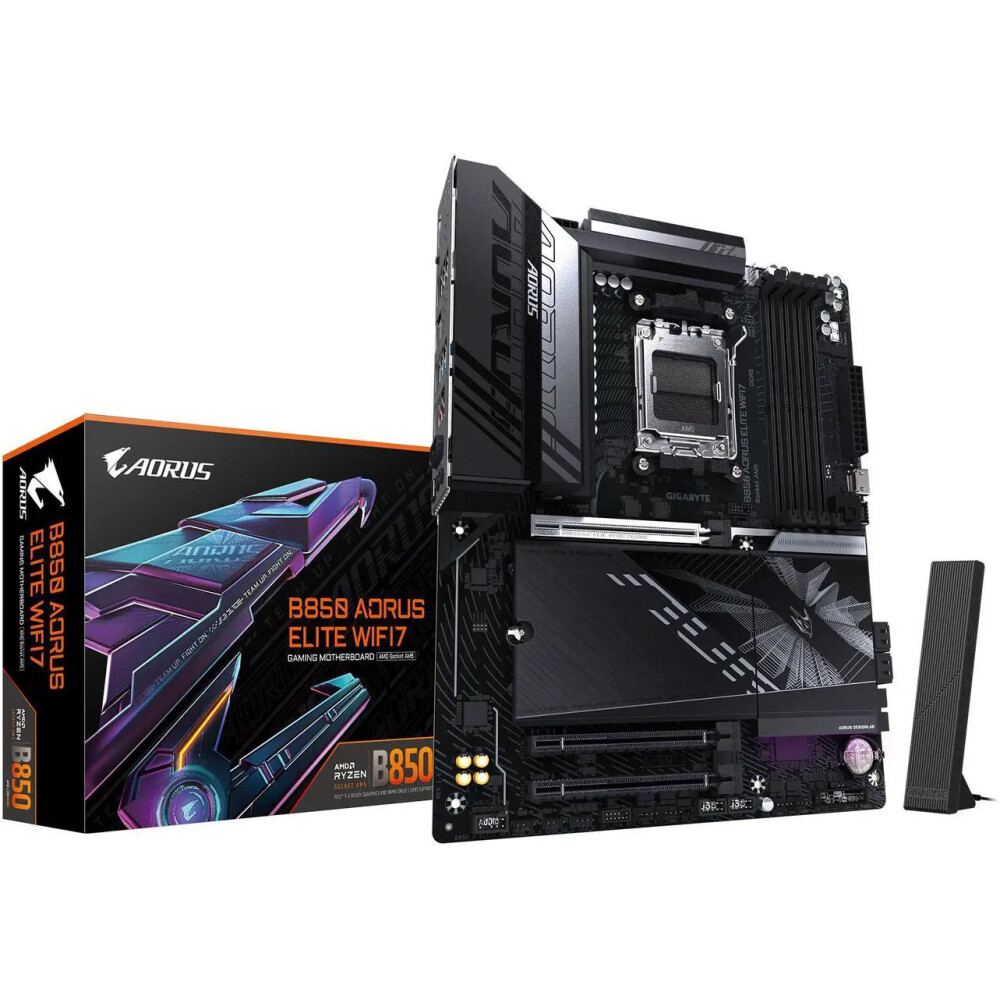 Motherboard GIGABYTE B850 AORUS ELITE WiFi7 AM5 ATX - Imagen 1