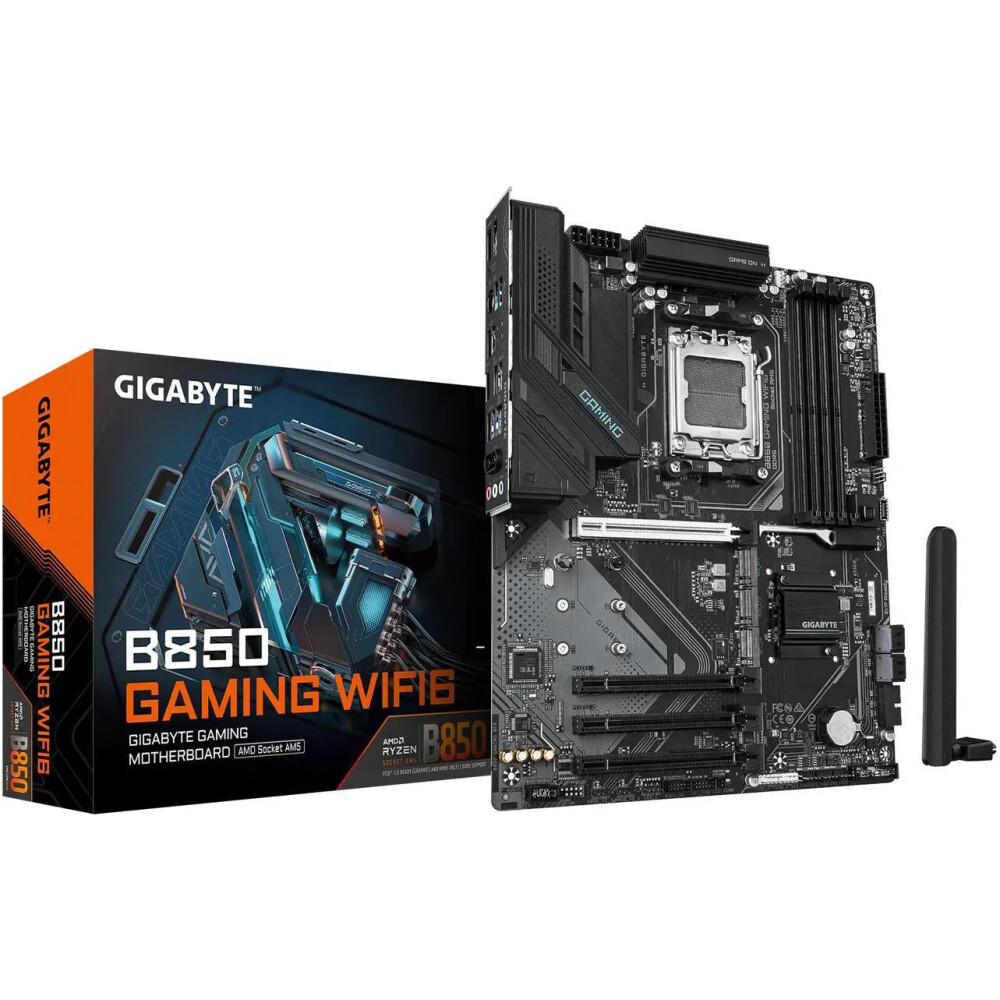 Motherboard GIGABYTE B850 GAMING WIFI6 Socket AM5 ATX - Imagen 1