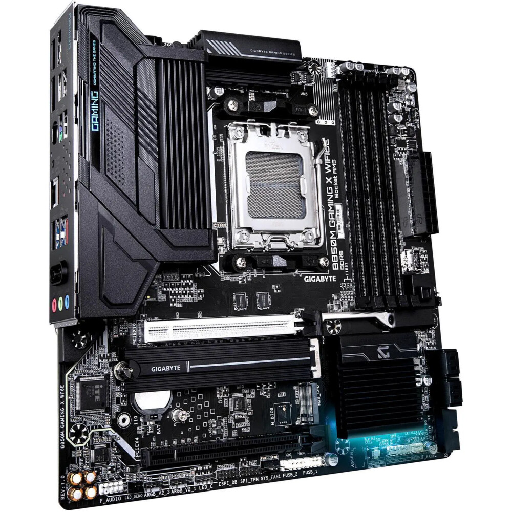 Motherboard GIGABYTE B850M GAMING X WIFI6E Socket AM5 Micro ATX - Imagen 3